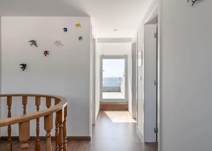 Apartmán Sunset Terrace - Beachfront With Private Parking Nazaré